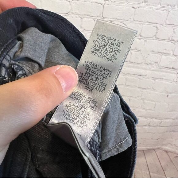 Frame Le High Skinny Dark Wash Distressed Jeans size 27 - Picture 10 of 10